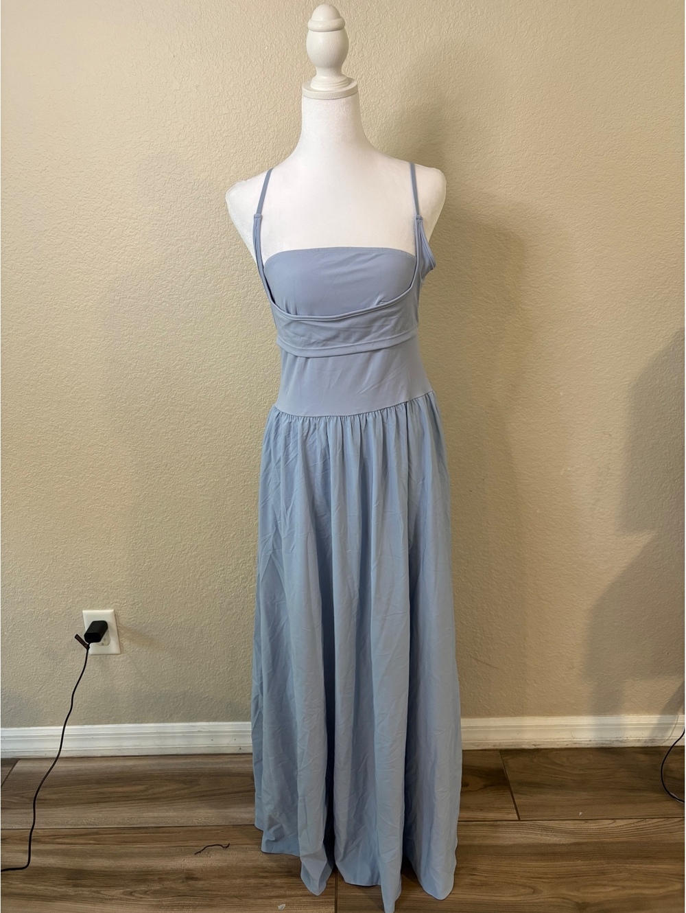 Halara Medium Breezeful™ Pocket Flowy Flare Maxi Quick Dry Casual Slip Dress